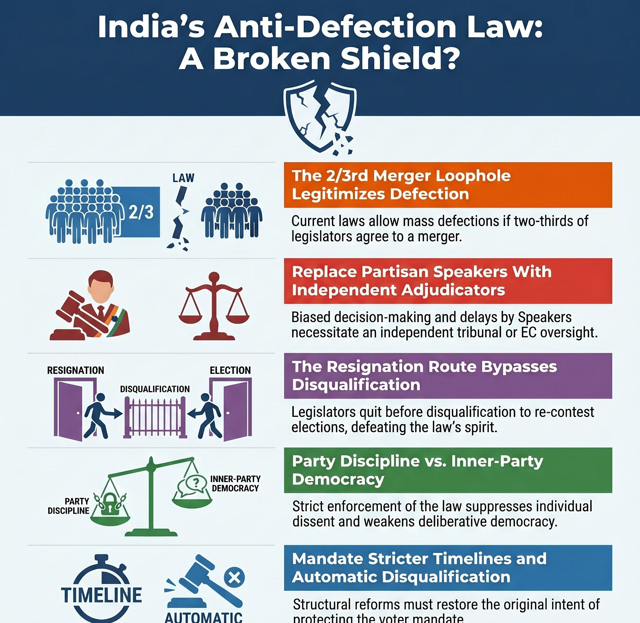 Time to revisit anti-defection law